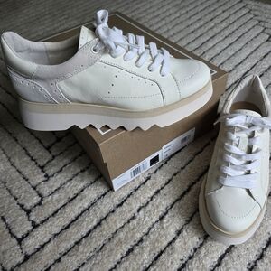 DV White Platform Jorgie Sneakers
